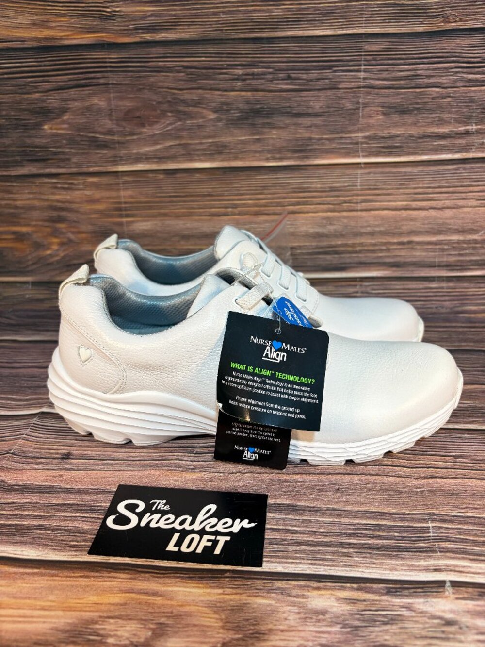 Nurse Mates Velocity Align Women's White Orthotic Support Shoes Size 9.5‎